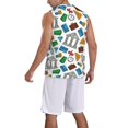 thumbnail image 2 of Sikiie Art Of Livings Basketball Jersey Reversible Men's Mesh Athletic Sports Shirts Training Practice S-4XLSmall, 2 of 6