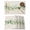 Green Beige, variant on Green Eucalyptus Leaves Placemats Set of 4, Black White Plaid Farmhouse Watercolor Placemats for Dining Table, Place Mats for Kitchen Tabletop, Waterproof Wipeable Dining Table Mats Set