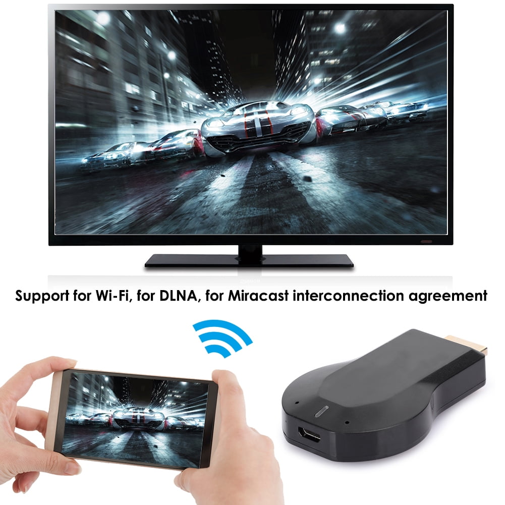 Wireless WIFI Screen Receiver, 1080P Screen Mirroring Adapter For