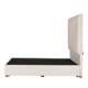 thumbnail image 3 of Box Base Cama Matrimonial + Cabecera Ikki Dicasa Crema, 3 of 8