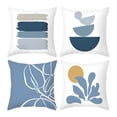 thumbnail image 3 of Funda de almohada estilo simple con líneas impresiones geométricas, cubierta de cojín para sofá, 3 of 5
