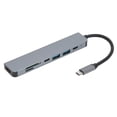 thumbnail image 3 of Type-C Hub, Convenient USB Hub, Highest Resolution For PC Computer ANGGREK USB Hub, 3 of 8
