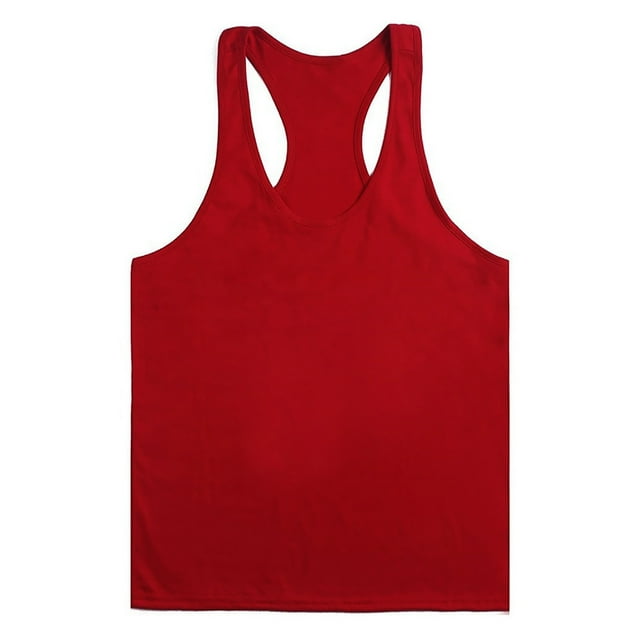 Mens Summer Leisure Pullover Sleeveless T-shirt Top Workout Clothes
