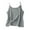 Gray, variant on WTOBBY Women's Summer Vintage Cotton Linen Small Camisole Bottom Vest Loose Inner Tops, Breathable and Retro-Inspired for Layering, Perfect as an Undershirt or Solo Piece,Beige L