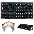 thumbnail image 1 of Novation Peak 8-Voice Polyphonic Synthesizer Bundle with Headliner Mod Base Desktop Production Stand and Set of 6" 8 Unbalanced Patch Cables, 1 of 10