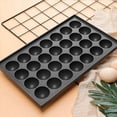 thumbnail image 4 of 3X Placa Caliente Takoyaki de 28 Agujeros de 4 cm, Placa Antiadherente para Cocinar En El Hogar, Placa Takoyaki Takoyaki, Solo Placas de Aluminio Takoyaki, 4 of 5
