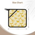 thumbnail image 2 of 1 PCS Pot Holders for Kitchen - Heat Resistant Silicone Pot Holders with Hanging Loop, Cute Banana No.1080 Non Slip Oven Hot Pads, Potholders for Decor Baking Cooking Kitchen, 2 of 6