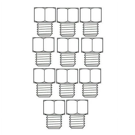 WHIRLPOOL W10853432 COOKTOP LP CONVERSION KIT - OEM PART