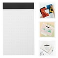 thumbnail image 1 of WEAVILUX 5 Pcs Bloc-Notes Autocollant Blanc pour Rappel Écriture Usage Domestique, 1 of 8
