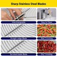 thumbnail image 4 of iPower GLTRIMBOWL19L 19-Inch Leaf Bowl Trimmer Machine Twisted Spin Cut for Plant Bud and Flower with Upgraded Gears Sharp, Silver, 4 of 7