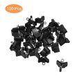 thumbnail image 3 of Uxcell Plastic Fishing Hook Bonnets Treble Hook Covers Fit for 6,7,8, Black 100 Pack, 3 of 6
