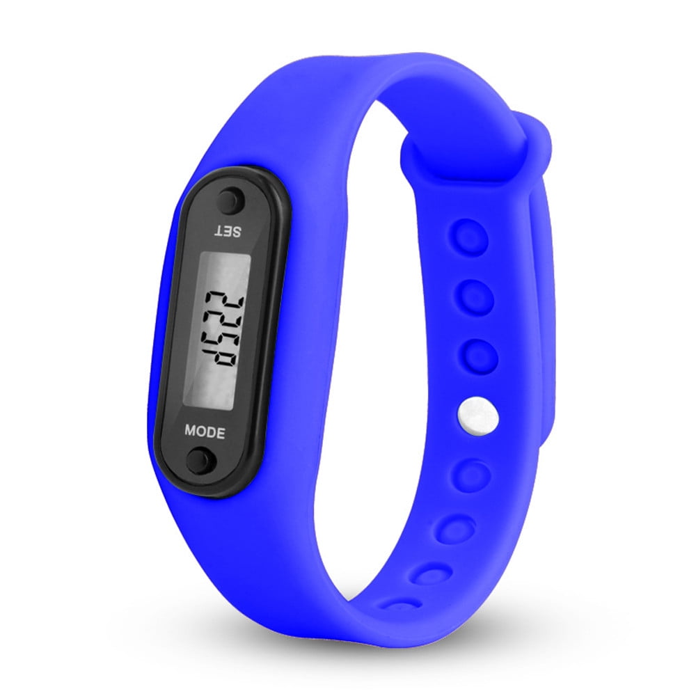 Pedometer Digital Calorie Counter Run Step Walk Sport Distance Bracelet Wa Uxym 