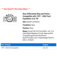 thumbnail image 2 of Rear Differential Ring and Pinion - Compatible with 1997 - 2002 Ford Expedition 4.6L V8 1998 1999 2000 2001, 2 of 2