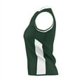 thumbnail image 2 of Alleson Athletic 589RSPW Womens Single Ply Reversible Jersey - Forest White, 2 of 3
