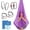 Lavender, variant on Aerial Silk Yoga Hammock & Swing for Home, Inversion Exercises, Starter Kit for All Levels - Durable with Extension Straps, Carabiners, and Pose Guide