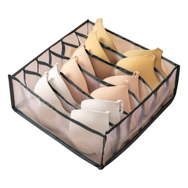 Underwear Storage Box Resuable Sock Organizer Drawer Separate