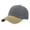Khaki-grey, variant on TOPTIE Two Tone Denim Baseball Cap 6 Panel Washed Cotton Unisex Sun Hat-Navy-Grey