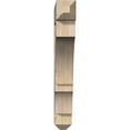 thumbnail image 2 of Ekena Millwork 6"W x 36"D x 42"H Balboa Craftsman Rough Sawn Bracket, Douglas Fir, 2 of 4