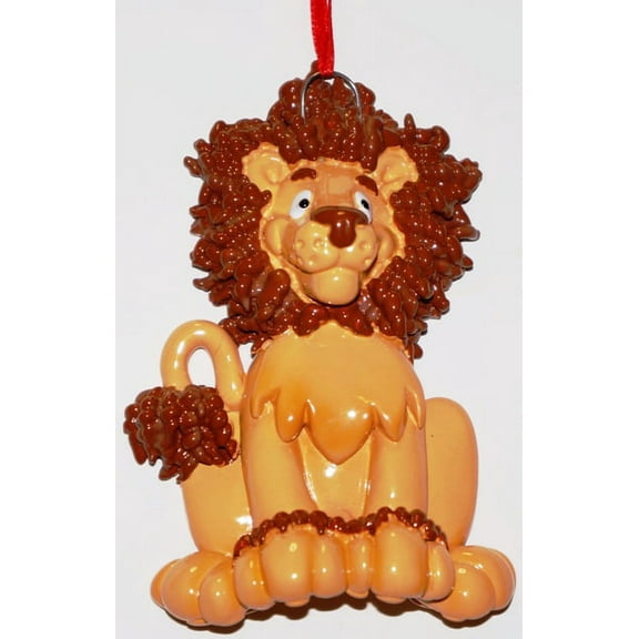 Lion Personalized Christmas Ornament DO-IT-YOURSELF