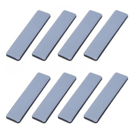 LAMIRO 8Pc Furniture Glides Furniture Sliders 25mm x 100mm Self Adhesive Furniture Moving Sliders for Floor Protector