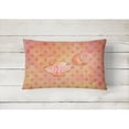 thumbnail image 2 of Carolines Treasures BB7387PW1216 Orange Fish Watercolor Canvas Fabric Decorative Pillow  12H x16W multicolor, 2 of 3