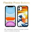 thumbnail image 2 of Case for iPhone 11,Japan Ocean Pattern TPU Bumper Anti-Slip Case, 2 of 5
