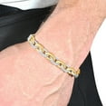 thumbnail image 4 of Pompeii Men's 14k Gold (41gram) or Platinum (77gram) 8.5mm Diamond Bracelet 8.5", 4 of 6