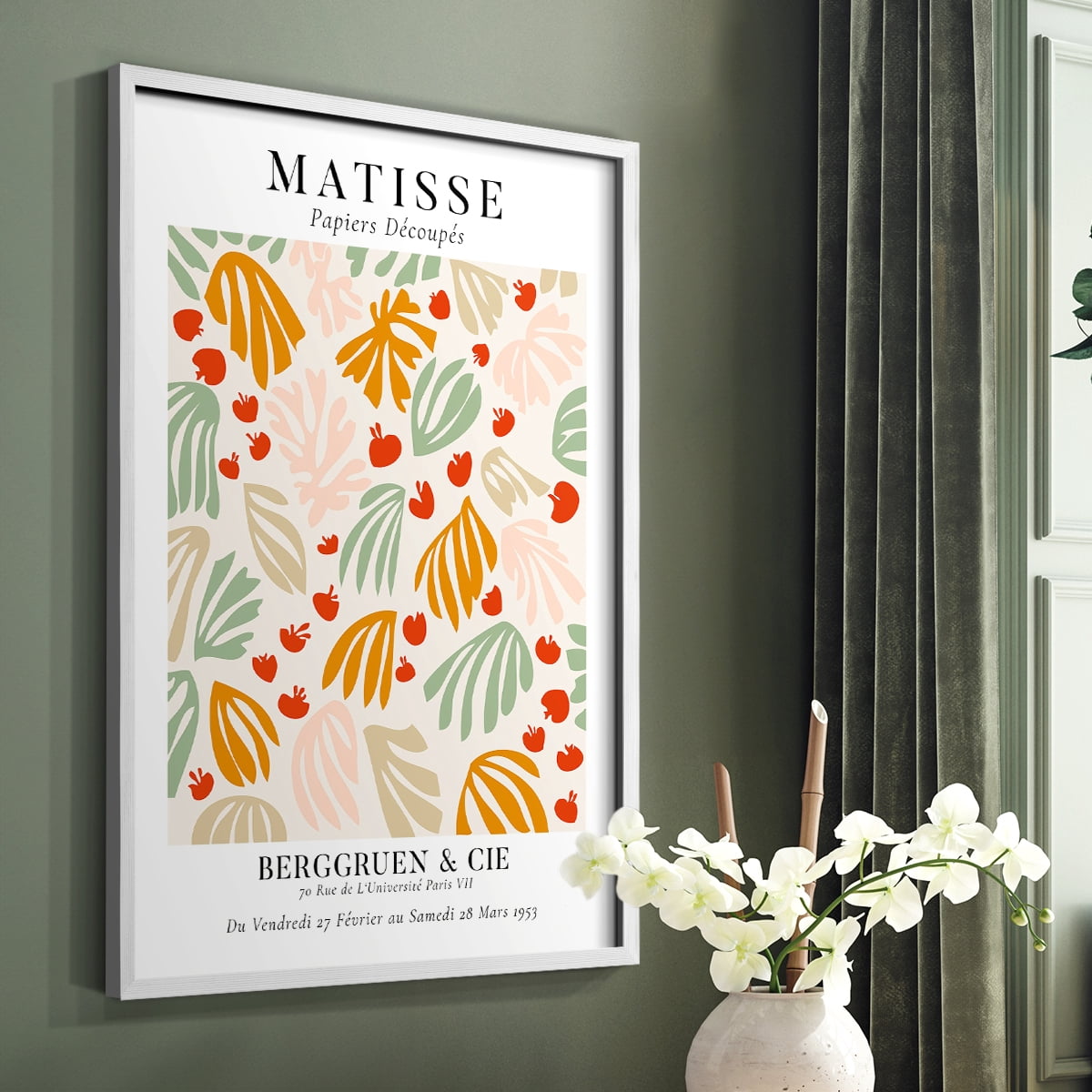 Matisse LXXXIX Framed Print - Solid Wood