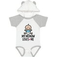 thumbnail image 3 of Inktastic My Memaw Loves Me Baby Boy Boys Baby Bodysuit, 3 of 5