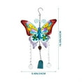 thumbnail image 2 of Colorful  Wind Chimes with  Ornaments, Handmade Iron Chimes for Home Garden Decor, 2 of 6