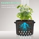 thumbnail image 4 of Uxcell 5 Pack Bolsas de Cultivo para Plantas 2 Galones Bolsas de Cultivo de Tela Gruesa de 300G con Asas Macetas de Jardín Negras, 4 of 7
