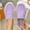 Purple, variant on Women's Canvas Slip-On Loafers with Frayed Edges, Lightweight Comfortable Casual Shoes, Footwear for Everyday Walking and Outdoor Activities Pink 42