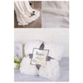 thumbnail image 2 of Wosthever Manta de piel artificial de doble cara, mantas supersuaves, manta decorativa de felpa ultra, ropa de cama, regalo de Navidad Juegos de cama No.1 Wosthever HA044059-01, 2 of 6