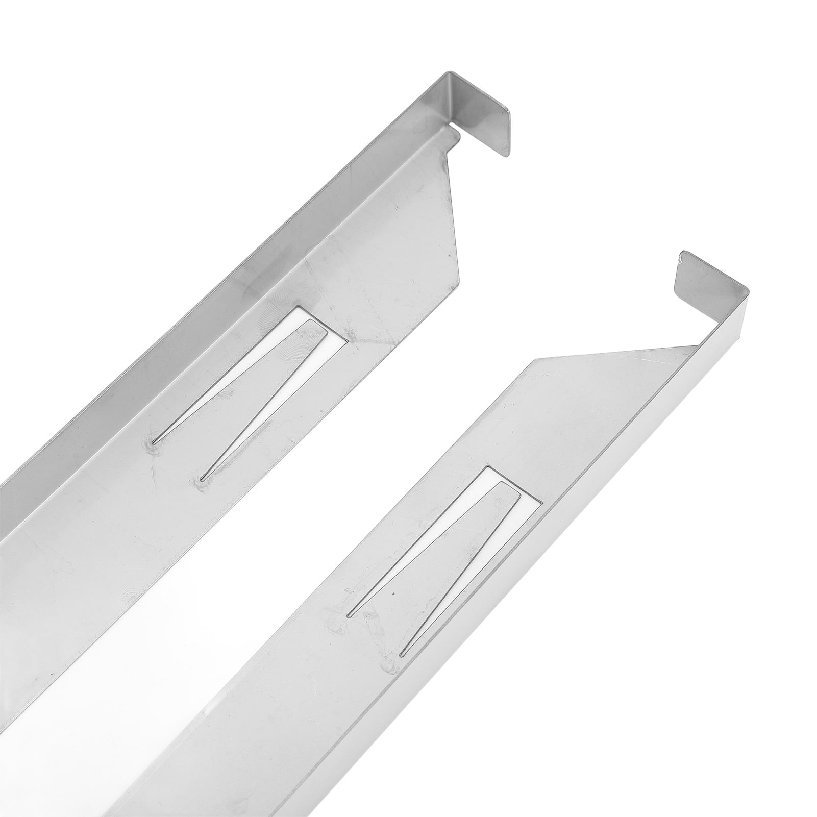 Riousery Premium Stainless Steel Stove Gap Covers Heat Resistant Left Right Easy To Clean Kitchen Stove Counter Gap Filler Set A Model 23.2 Inches / 59 cm 2 Pack
