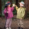 thumbnail image 6 of GiLiling Kids Rain Lightweight Waterproof Rain Coats Outerwear Hoodie with Side Pockets for Boys and Girls Jacket (Hot Pink, 5-6 Years), 6 of 6