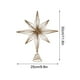 thumbnail image 3 of Christmas Star Tree Topper 12 In Glittered 3DStar Tree Topper Metal Hollow Out Designed For Indoor Office Christmas Year Holiday Tree Decoration, 3 of 7