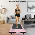 thumbnail image 2 of ANCHEER Walking Pad, 2 in 1 Under Desk Treadmill with Remote Control、LED Display, 300 lbs Portable Treadmill for Home/Office (White), 2 of 7
