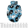 thumbnail image 2 of Badtz Maru Hoodie 3D Print Pullover Hooded Long Sleeve Sweatshirts Tops Blouse with Pocket for Mens Womens, 2 of 8