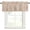 Beige, variant on Beige Burlap Texture Kitchen Valances for Windows, Farmhouse Nature Linen Grain Bathroom Window Valances 42x12 Inch Rod Pocket Window Treatments Valance Curtains for Living Room Bedroom Decor