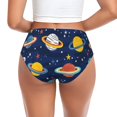 thumbnail image 3 of Womens Underwear Planets and Stars Cuteness No Show Seamless Underwear for Women, Soft Stretch Women's Panties, Hipster Ladies Panties Bikini Underwear Briefs, 3 of 6