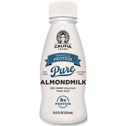 Califia Farms Vanilla Protein Almond Milk, 10.5 Fl. Oz., 8 ...