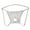 White, variant on Lingerie for Women Open Front Mesh G String Pouch Underwear for Men T-Back Thong Bikini-Style Category Blue M