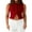 Red, variant on Women’s Crochet Knit Vest Top Sleeveless Ribbed Tank Top Vintage Button Down Crop Tops Streetwear