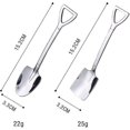 thumbnail image 2 of Cuillère à Café en Acier Inoxydable Cuillère à Pelle Créative (Argent) 8 Pcs, 2 of 5