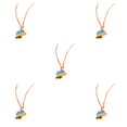 thumbnail image 3 of Jumpingount Collar de acero inoxidable de lujo asequible para hombres y mujeres collares para mujer collar para mujer mujer colgante Ruanda Type2 NO2, 3 of 6