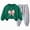 A1--Dark Green, variant on Big Girls Clothes Toddler Girl Outfit Ruffle Sleeve Shirt Pant Set Fall Winter Clothing for Girl,3-4 Years,Blue