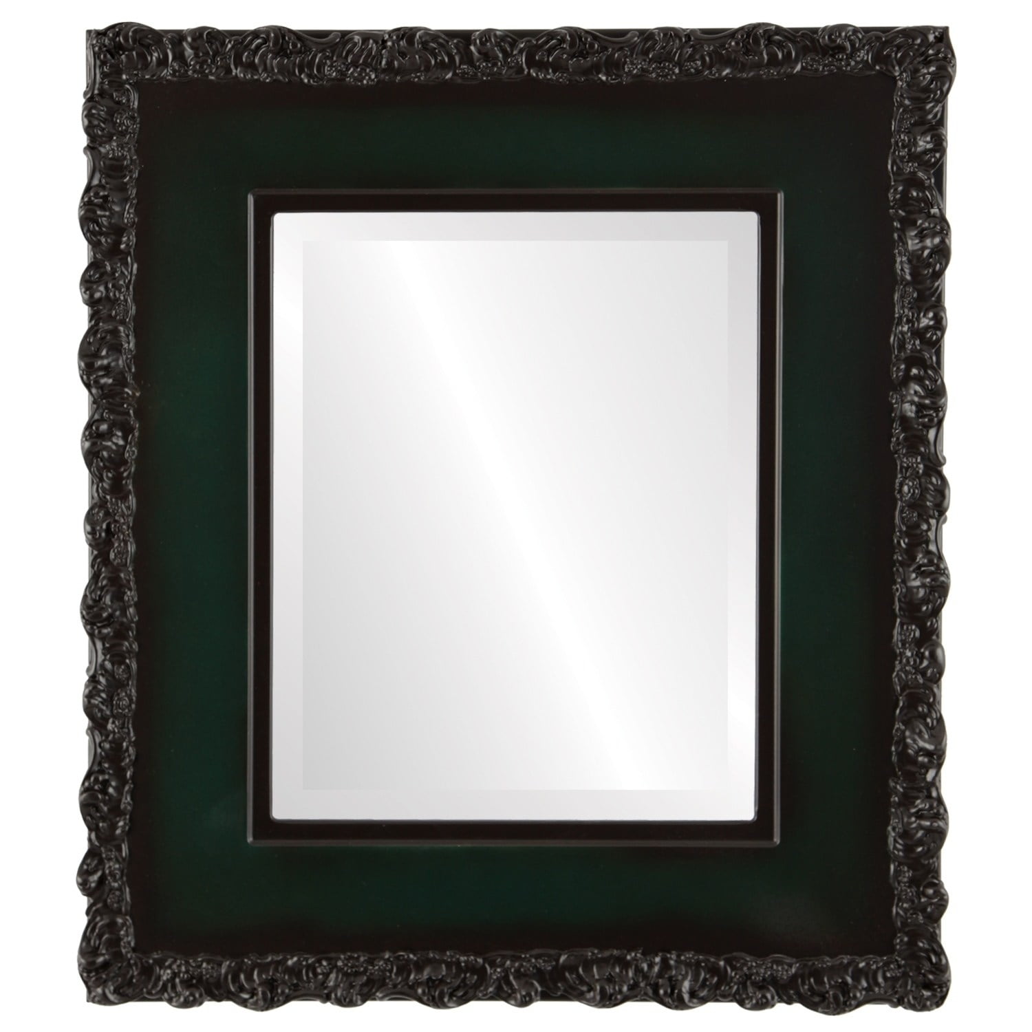 The Oval And Round Mirror Williamsburg Framed Rectangle The Oval And Round Mirror Williamsburg Framed Rectangle In Hunter Green Brown Com