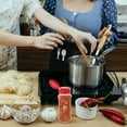 thumbnail image 6 of WHAMVOX  10 Pcs Spice Pepper Shaker Kitchen Condiments Bottles, 6 of 7