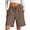 Brown, variant on OGLCCG Sweat Shorts Women Summer Casual Workout Athletic Bermuda Long Shorts Loose Wide Leg Lounge Short with Pockets,L,Navy