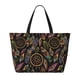 thumbnail image 2 of Easygdp Decorative Feathers Bolsa de Viaje de Playa de Gran Capacidad, Bolsa Tote Perfecta para la Playa, Escapadas de Fin de Semana y Viajes, 2 of 7